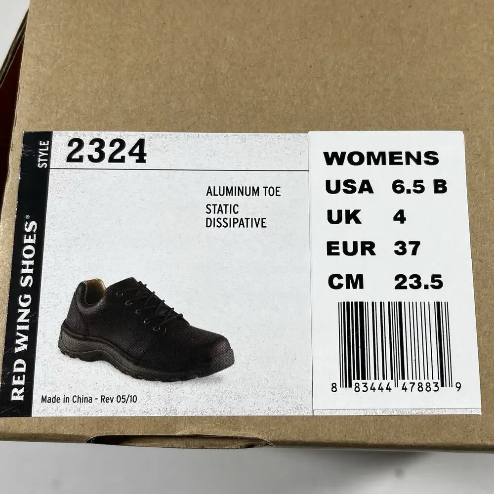 Red Wing 2324 Womens 6.5 B Aluminum Toe Static Dissipative Work Shoes NIB